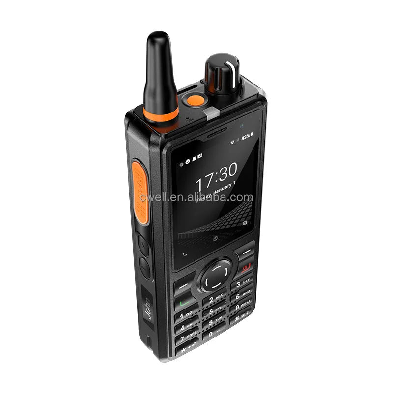 F41 Global 4G LTE PoC Walkie Talkie Professional Handheld Mobile 4600mAh Battery SOS Button 3W IP54 Waterproof Outdoors