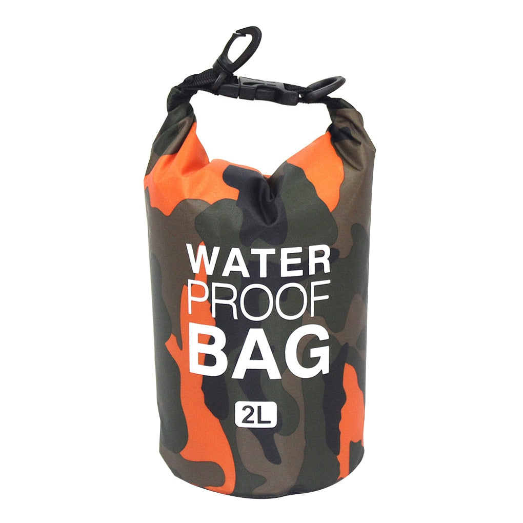 30l à prova dwaterproof água saco de natação saco seco camuflagem cores pesca barco caiaque armazenamento deriva rafting saco 2l 5l 10l 15l 20l