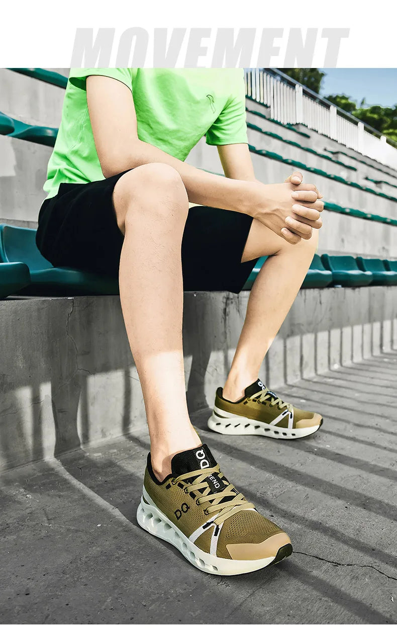 New Marathon Men's Running Shoes Ultralight Male Tennis Shoes Sports Sneakers Men Gym Jogging Sneakers Men Athletic Shoes Basket