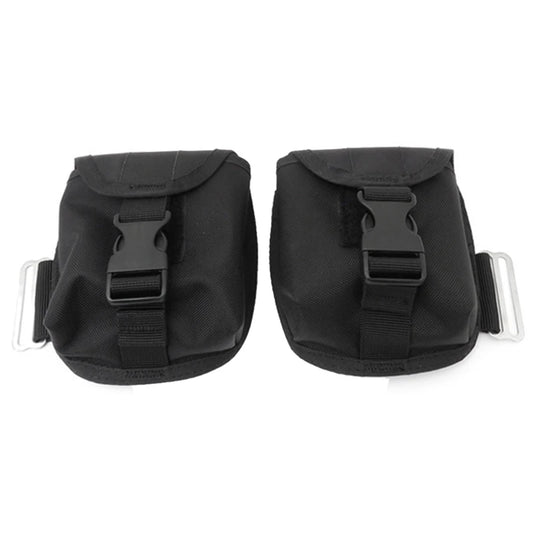 Scuba Diving Counter Weight Pocket Pouch With Quick Release Buckles Accessory Part For Diving