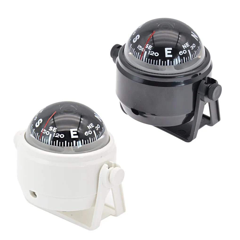 1 Set Boat Sailing Compass Small Navigation Tools Navigating Tools Sailing Tool with Clear Displaying for Outdoor White