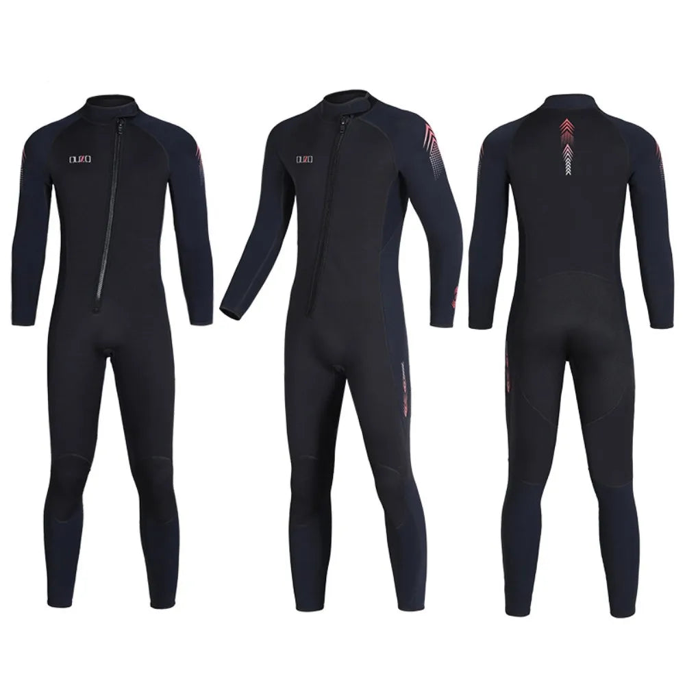 Neoprene  Long Short Men Women 3mm Wetsuit Surf Suit Swimming Kitesurf Scuba Diving Suit Comfortable Swimwear Swimsuit