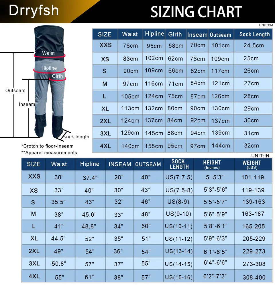 Drysuit Separate Dry Cag Trousers Combo Flexibility Waterproof Spray Jacket for paddling Canoeing Boating Trouring Winter Spring