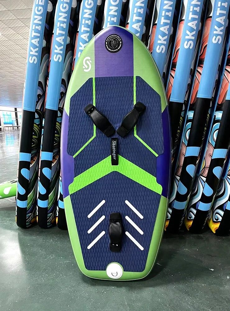 Skatinger Inflatable Foil Board Wingsurfing  HydroFoil surf boards inflatable sup kitesurfing foil board 145l