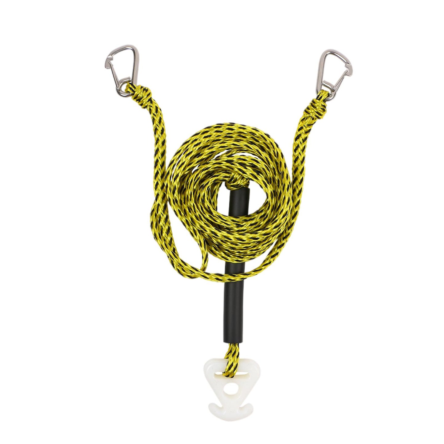 Boat Tow Harness Boating Steel Hook Watersports Rope 17ft Tubing Skiing Wake Boarding Pulling Rope Water Sport Lines Accessories