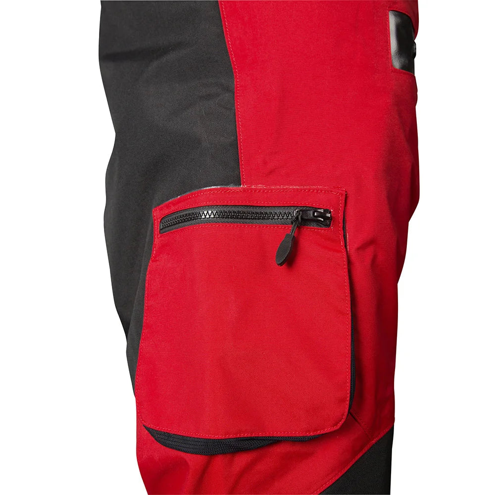3-layer dry kayaking waterproof breathable surfing and fishing development boot pants waist socket adjustment