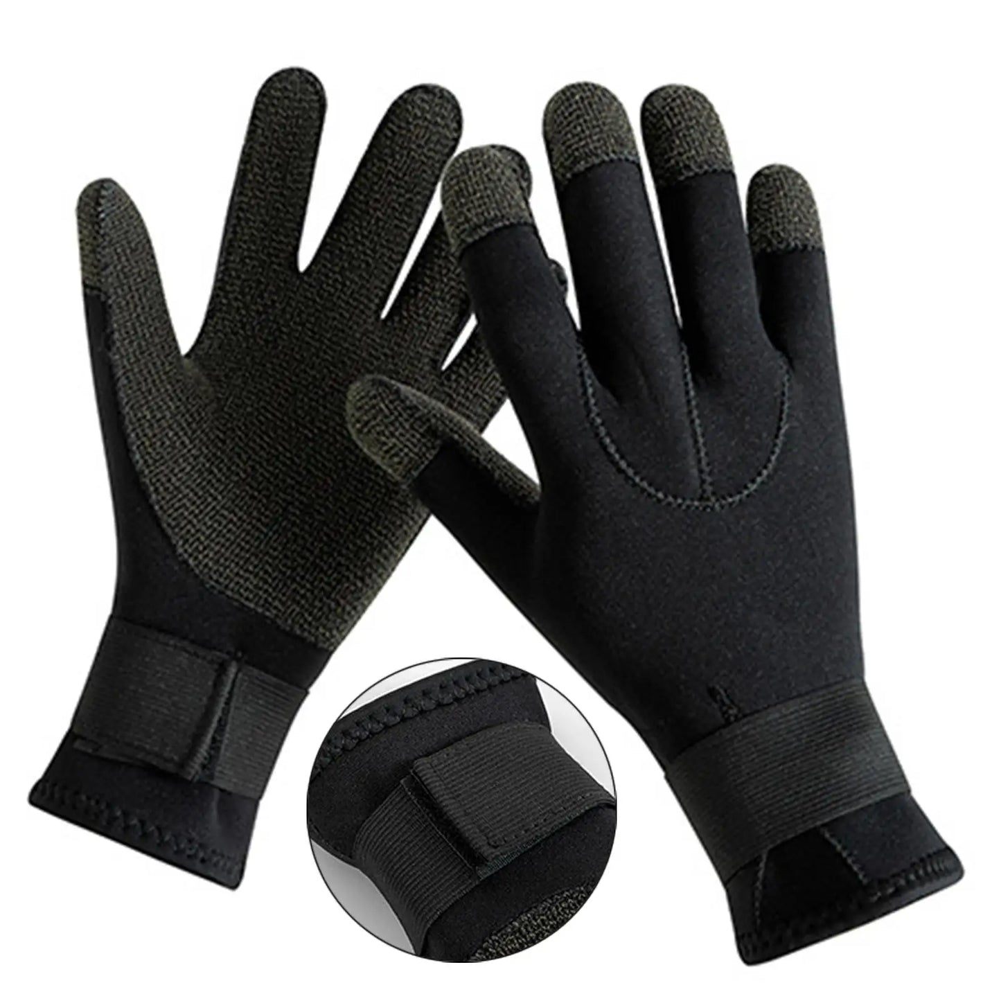 Scuba Diving Gloves Anti Slip 3mm Neoprene Wetsuit Gloves Swim Gloves for Women Swimming Men Snorkeling Kayaking Spearfishing