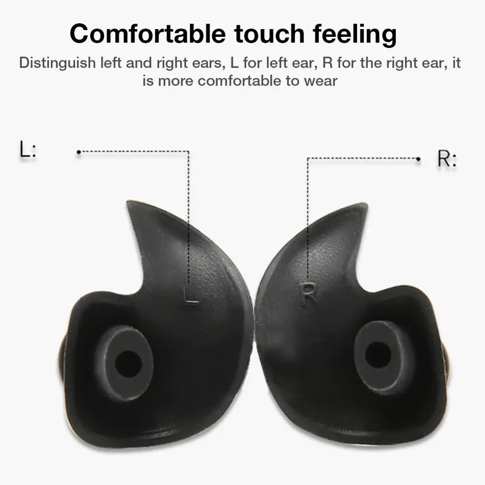 Summer Swimming Earplugs Set With Box Silicone Waterproof Anti-noise Surf Diving Outdoor Water Sports Pool Accessories