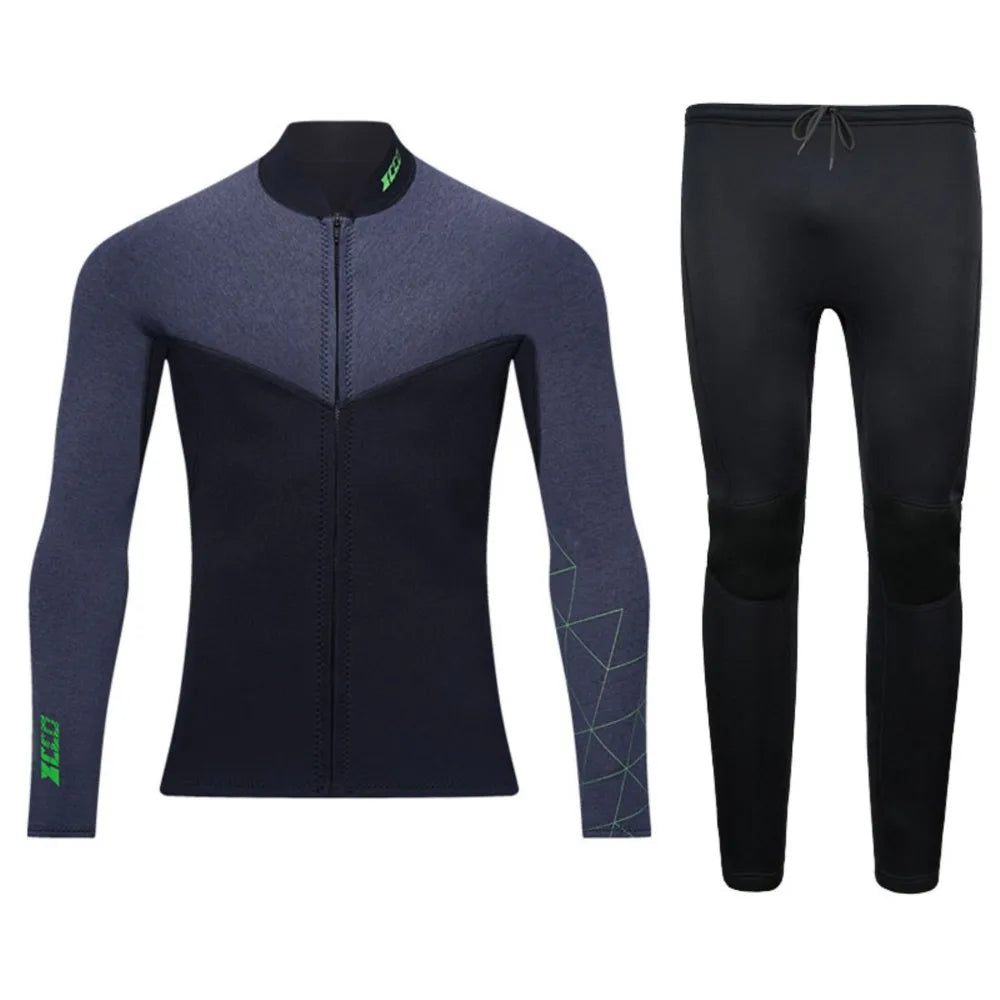 Men Women Wetsuit Surf Suit Pant Top 3mm Neopreno Scuba Diving Suit Kitesurf Swimwear Underwater Fishing Spearfishing Wet Suit