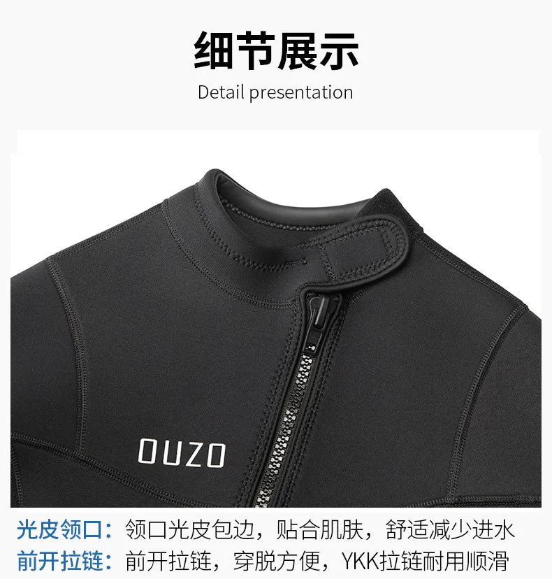 3mm Men Wetsuit Neoprene Freediving  Women Wetsuit Surf Suits Diving Suit Kitesurf Swimsuit Rash Guards Roupa De Mergulho