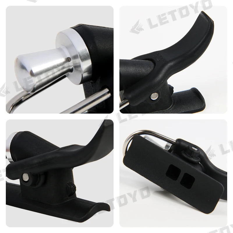 LETOYO Surf Casting Cannon Clip Trigger Thumb Button Breakaway Cannon Casting Finger Protector Casting Aid For Sea Surf Fishing
