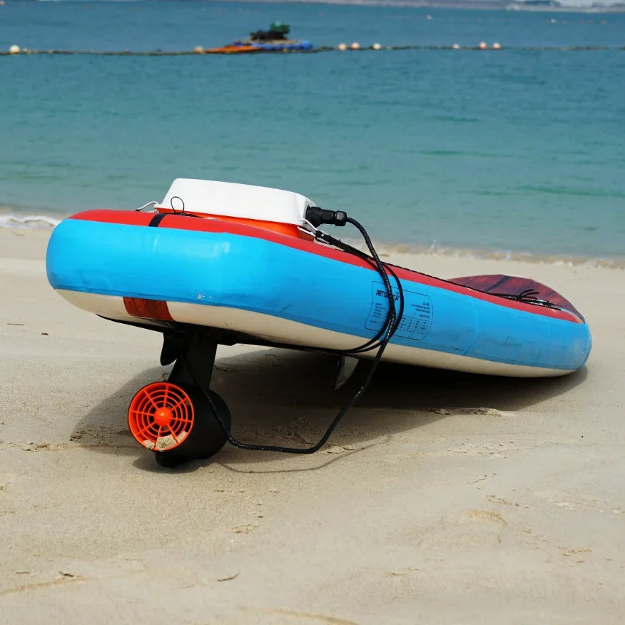 440W Electric Motor Underwater Scooter Kayak Booster SUP Inflatable Boat Motor Electric Outboard Motor for Surfboard Fishing 2A