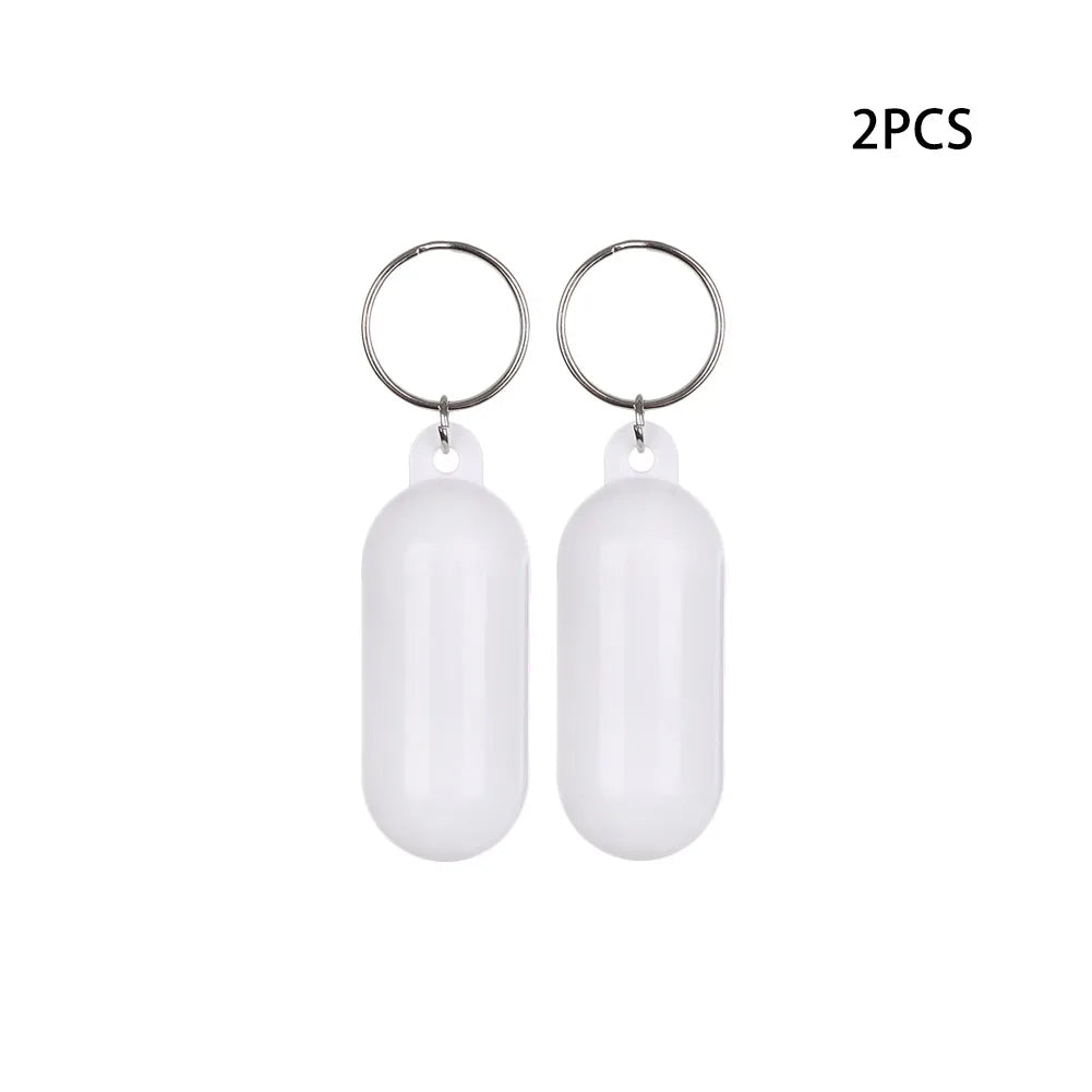 2pcs Floating Keyring Buoyant Key Ring Marine Sailing Boat Float Keychain Keys Buckle Marine Sailing Boat Accessories