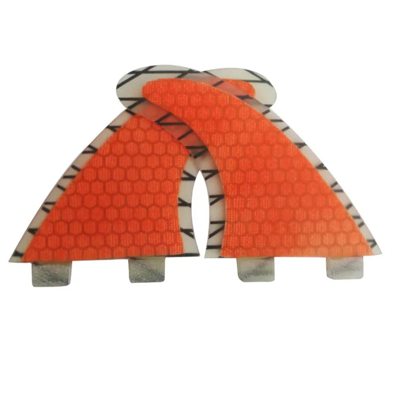 UPSURF FCS Fins Twin Fins G5 2pcs Surfboard Fins M Carbon Fiber Surf Fins For Sup Double Tabs Fins Kitesurf Quilhas Paddle Board