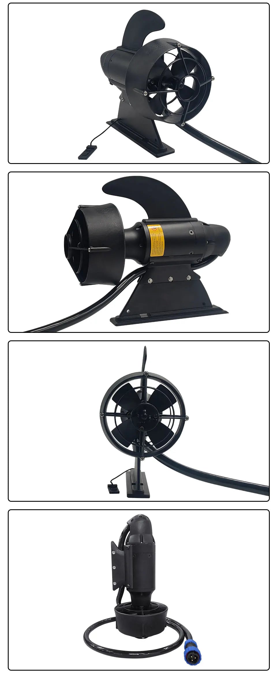 Electric Motor With  Battery Case Fishing Electric Fin Stand Up Paddle Board Push Motor E Fin SUP Surf Kayak POWER FIN