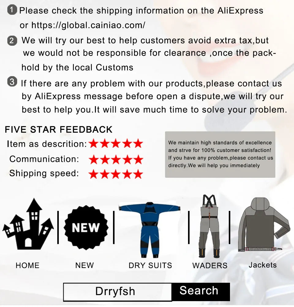 Hooded Kayak Dry Suit Paddling Drysuit with Comfortable Knee and Seat Pads Survival Clothing for Men in Cold Water Swimming Suit