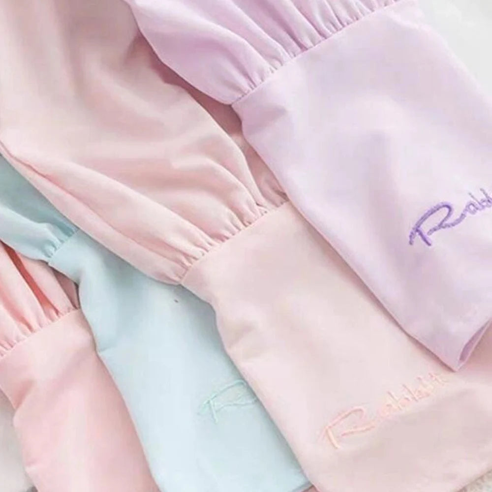 Sun Protection Cuffs Cycling Arm Warmer Cover Driving Fishing Running Arm Sleeves Long Gloves Ice Silk Sleeve Outdoor Sports