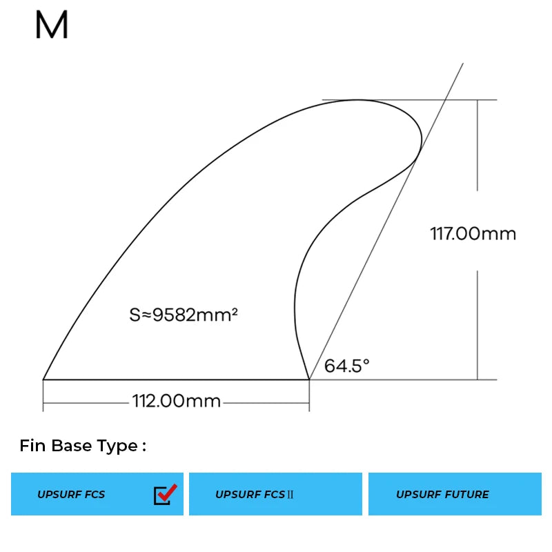 UPSURF FCS Fins Twin Fins G5 2pcs Surfboard Fins M Carbon Fiber Surf Fins For Sup Double Tabs Fins Kitesurf Quilhas Paddle Board