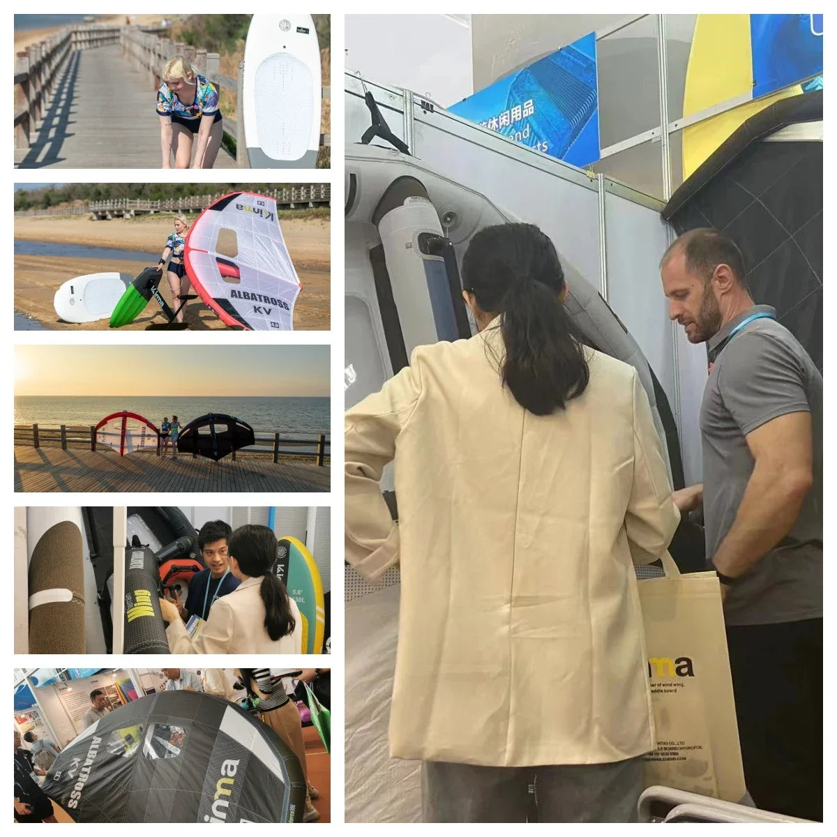 4m And 5m Wing Foil Surf Wing Wingsurf Wingfoil Rigid Handle