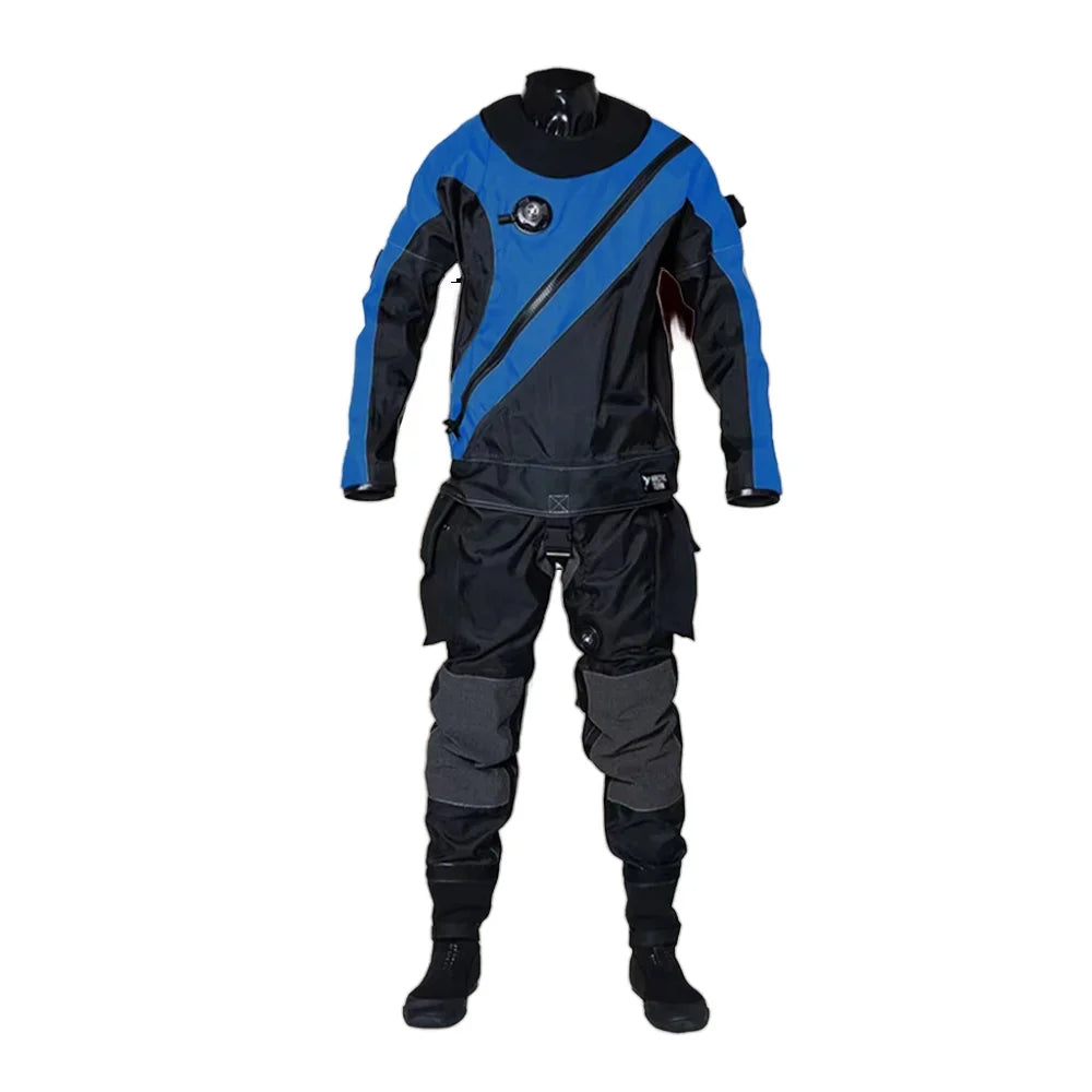 Unisex Drysuit UK Waterproof and Breathable Plus Size (L XL XXL) for Adults 5mm Wetsuits for Diving