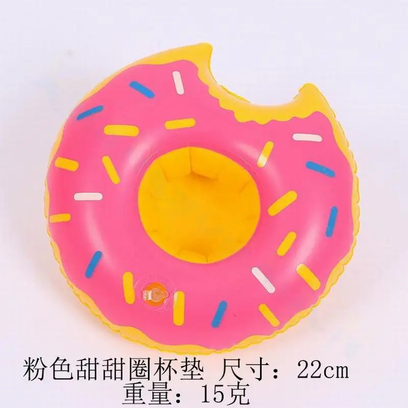 Inflatable Drink Holders Floating Toy Pool Party Bath drinking cup Seat Boat Kids Swimming Inflatable Float Water Fun Pool Toys