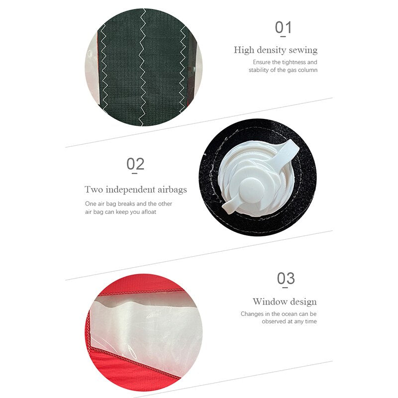 KW02 New Windows Handheld Sail 3M/4M/5M/6M Wing Foil Surfing Windsurf Wingsurf  Wingboard Kitesurf For SUP Surfboard