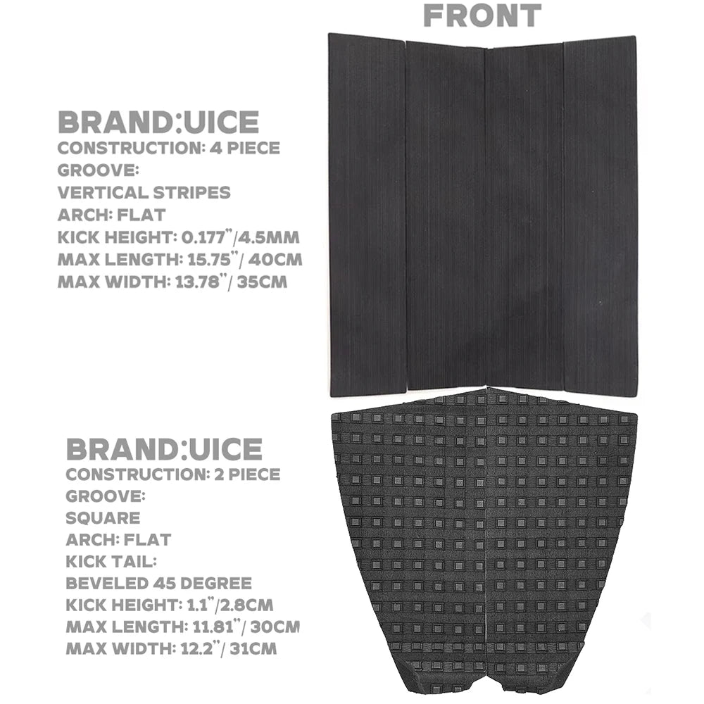 Promotional SUP Board Surf Traction Pad Surf Deck Pad Surf Grip EVA For Surfboard Longboard Paddle Board Combination Pad