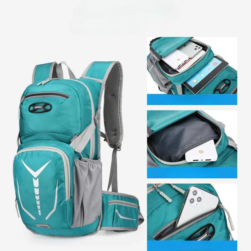 Bicycle Bags Water Bag Portable Waterproof Road Bike Motor Riding Helmet Bag Outdoor Sport Climbing Pouch Hydration Backpack