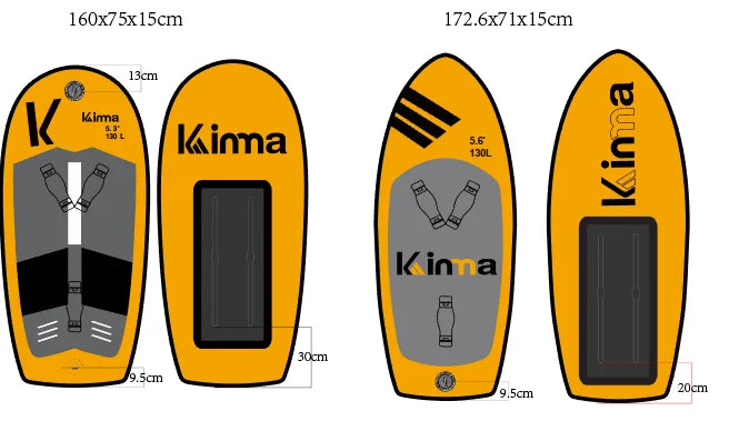 130L Wing foil Board Inflatable Wingfoil Surfboard Hydrofoil Board Inflatable Foil Kite Surfing Board For Sale