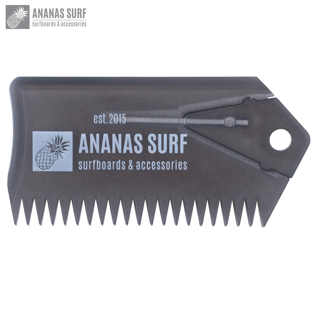 Ananas Surf Wax Comb Surfboard SUP Wax Remove Comb With Fin Key for Water Sports Surf