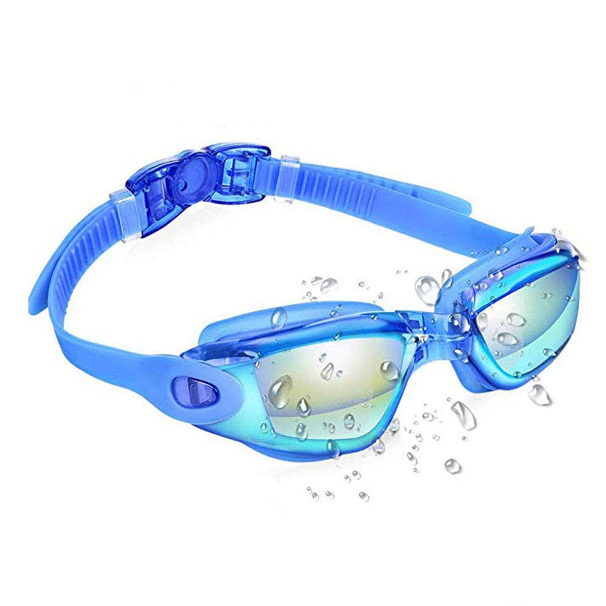 Optical Swimming Goggles Men Women Myopia Pool Earplug Professional Waterproof Swim Eyewear Prescription Adult Diving Glasses
