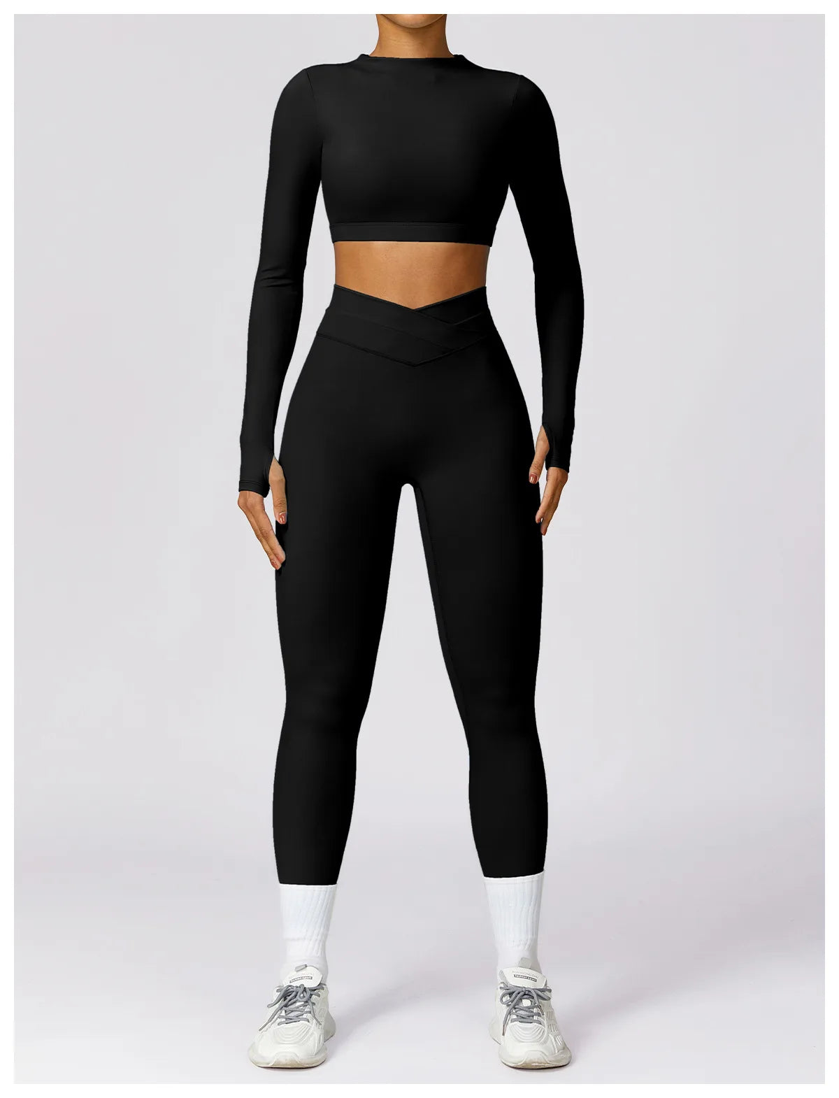 New Sexy Backless Gym Top Women Fitness Crop Yop Quick Dry Sportswear Women Workout Top Long Sleeve Yoga Clothes With chest pads