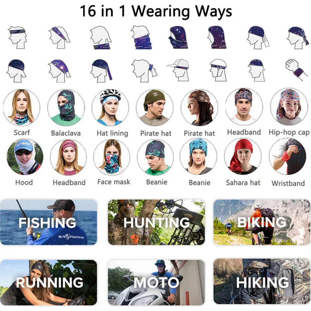 Barbados Flag Neck Gaiter Outdoor Sports Headscarf Men Women Cycling Face Mask Tube Multifunctional Scarf Summer Snood Headwear
