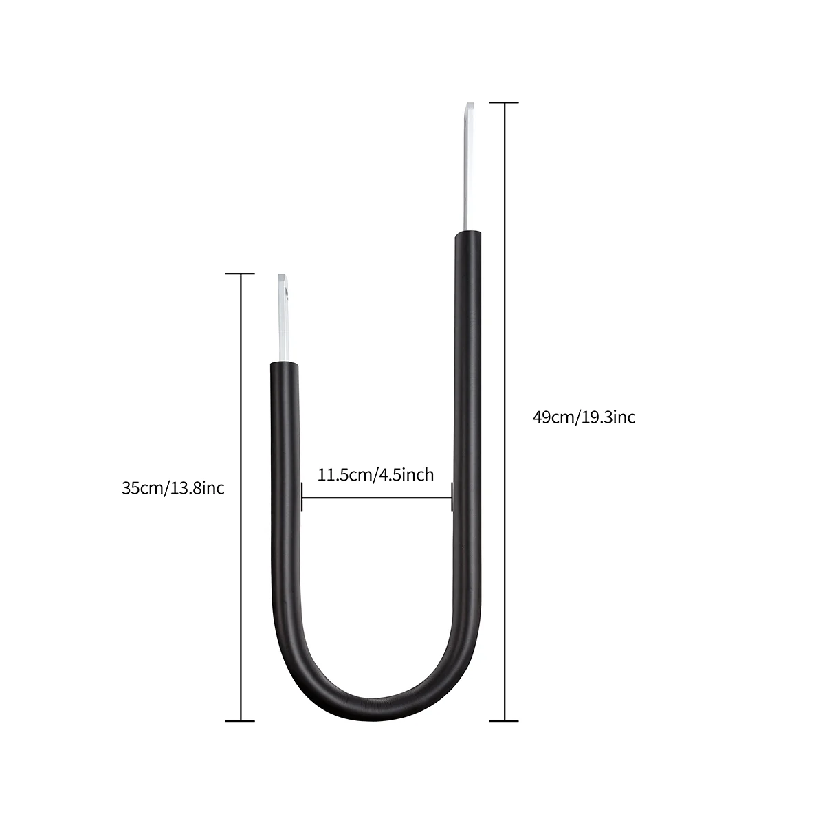 Rack de prancha de surf para prancha de remo, caiaque, conjunto de armazenamento de surf, rack de montagem na parede, luz avançada, liga de alumínio, preto