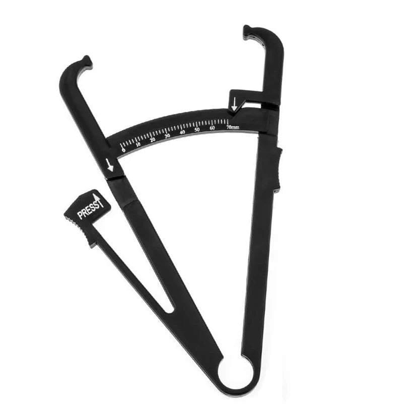 1PC Fitness Body Fat Caliper Skin Analyzer Measure Chart Body Fat Clip Measurement Slim Monito Sebum Meter Tester Gym Equipment