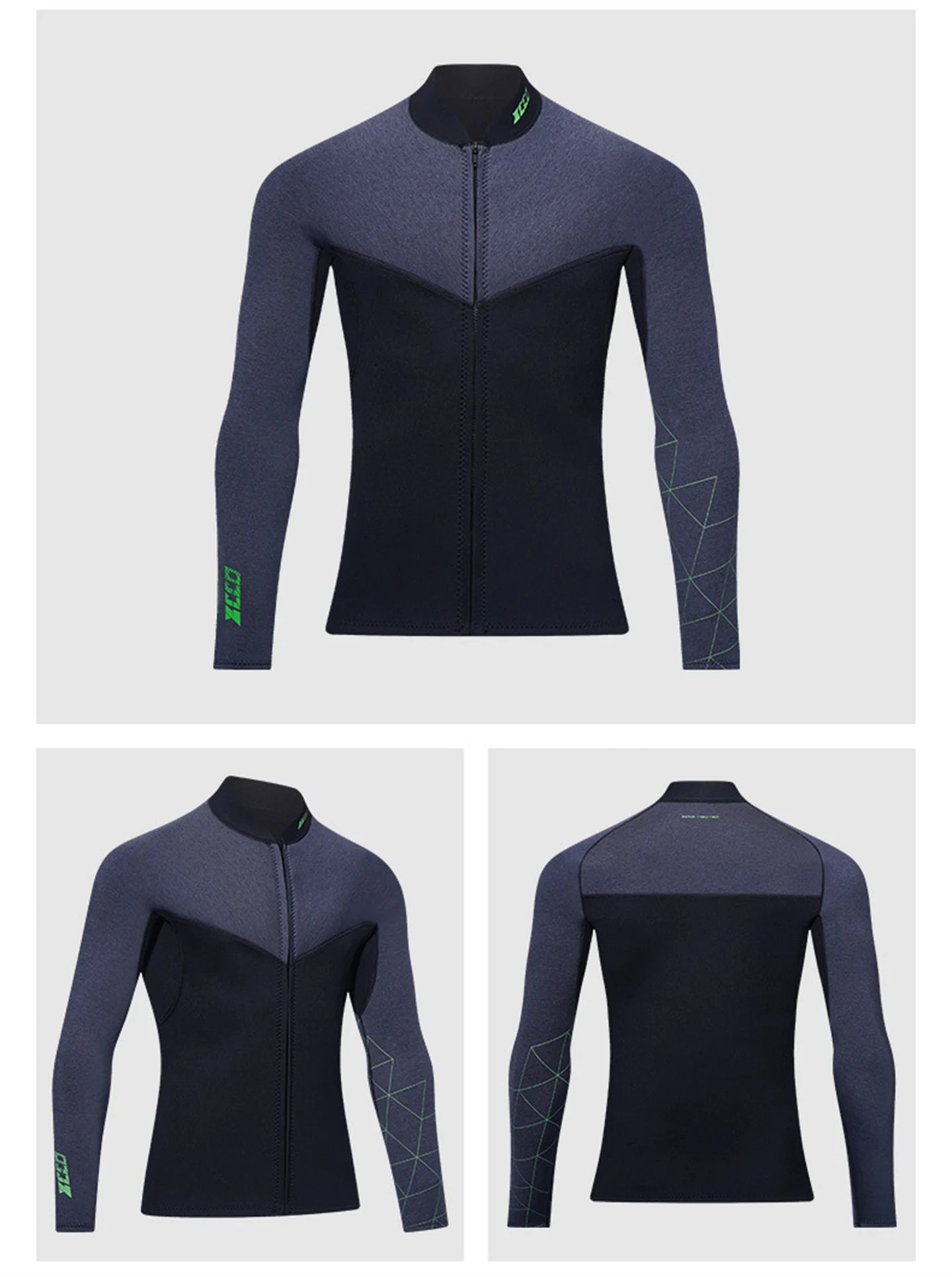 Men Women Wetsuit Surf Suit Pant Top 3mm Neopreno Scuba Diving Suit Kitesurf Swimwear Underwater Fishing Spearfishing Wet Suit