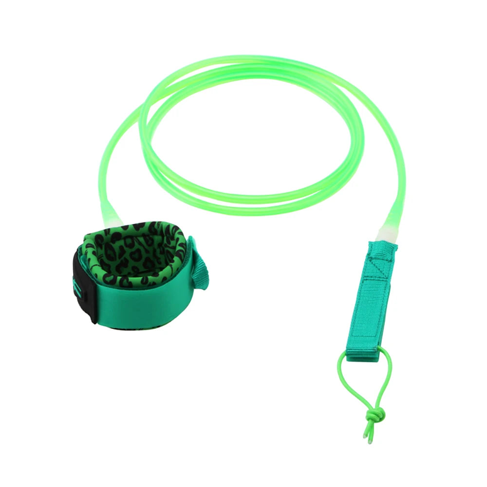 7mm Thick 6ft/8ft Longboard Foot Rope Surfing Leash Surfboard Foot Leash TPU Stainless Swivels Surfboard Leash Surf Leg Rope