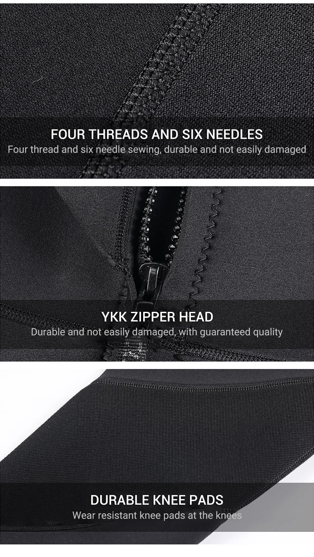 Neoprene Wetsuit 3mm Mens Long Sleevele One Piece Wetsuit Ultra Elastic Diving Suit Water Swimming Surfing Triathlon
