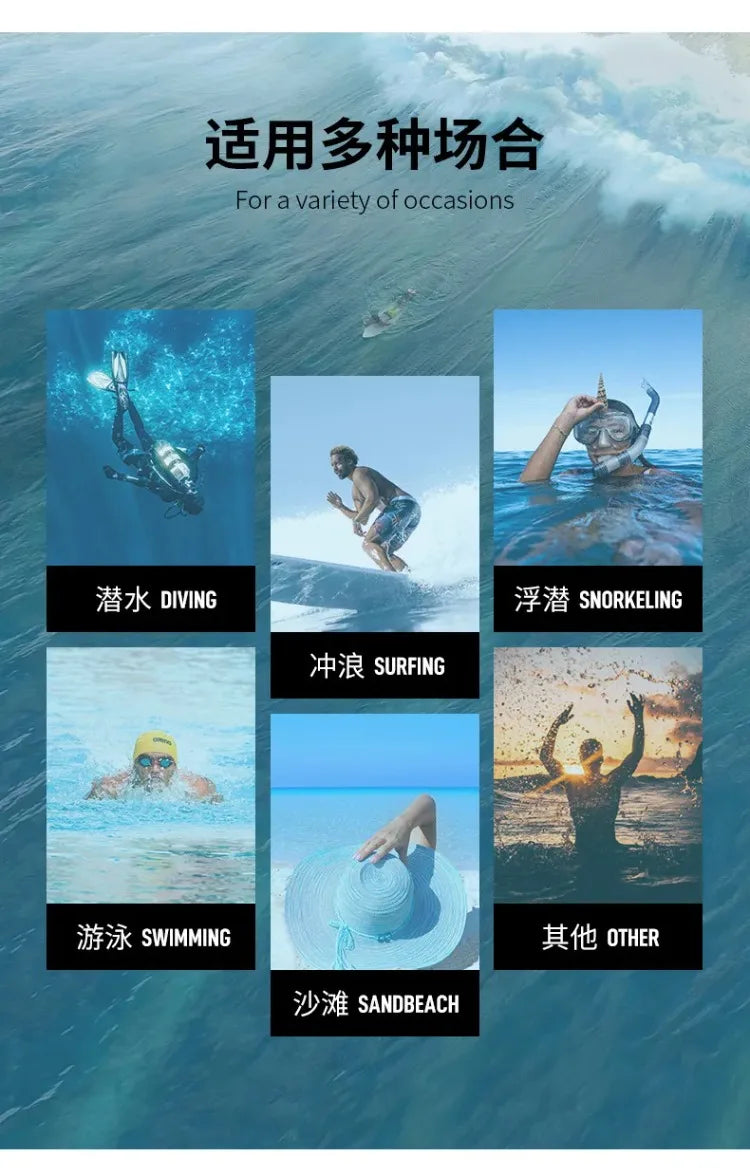 1.5mm wetsuit OUZO split diving top pants men's long sleeve cold protection sunscreen surf suit winter swimsuit scuba diving