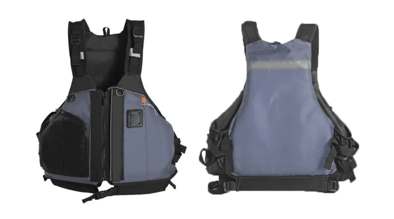 Daiseanuo-Life Jacket for Children Adults, Buoyancy Aids, PFD Kayak, Zipper Pocket, Sailing, Rafting, Sailing, Buoyancy, New, 50