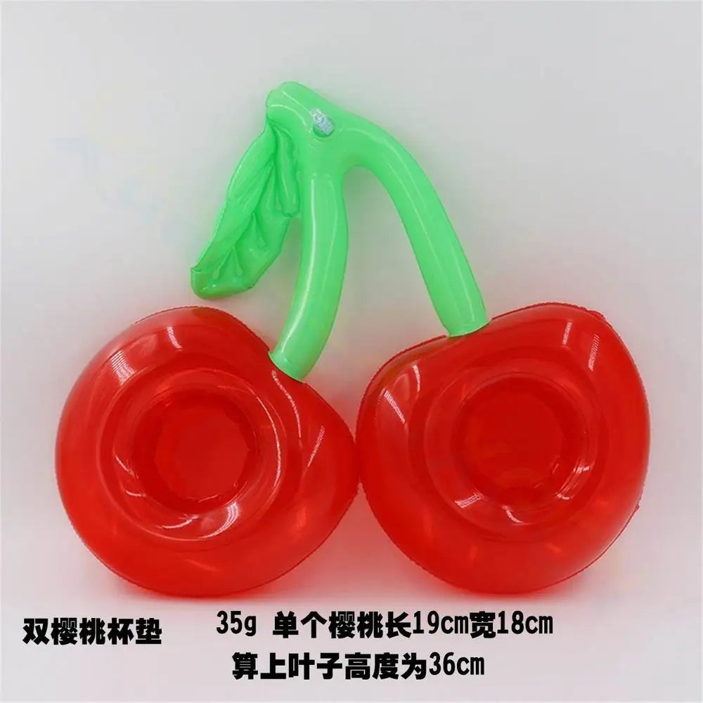 Inflatable Drink Holders Floating Toy Pool Party Bath drinking cup Seat Boat Kids Swimming Inflatable Float Water Fun Pool Toys