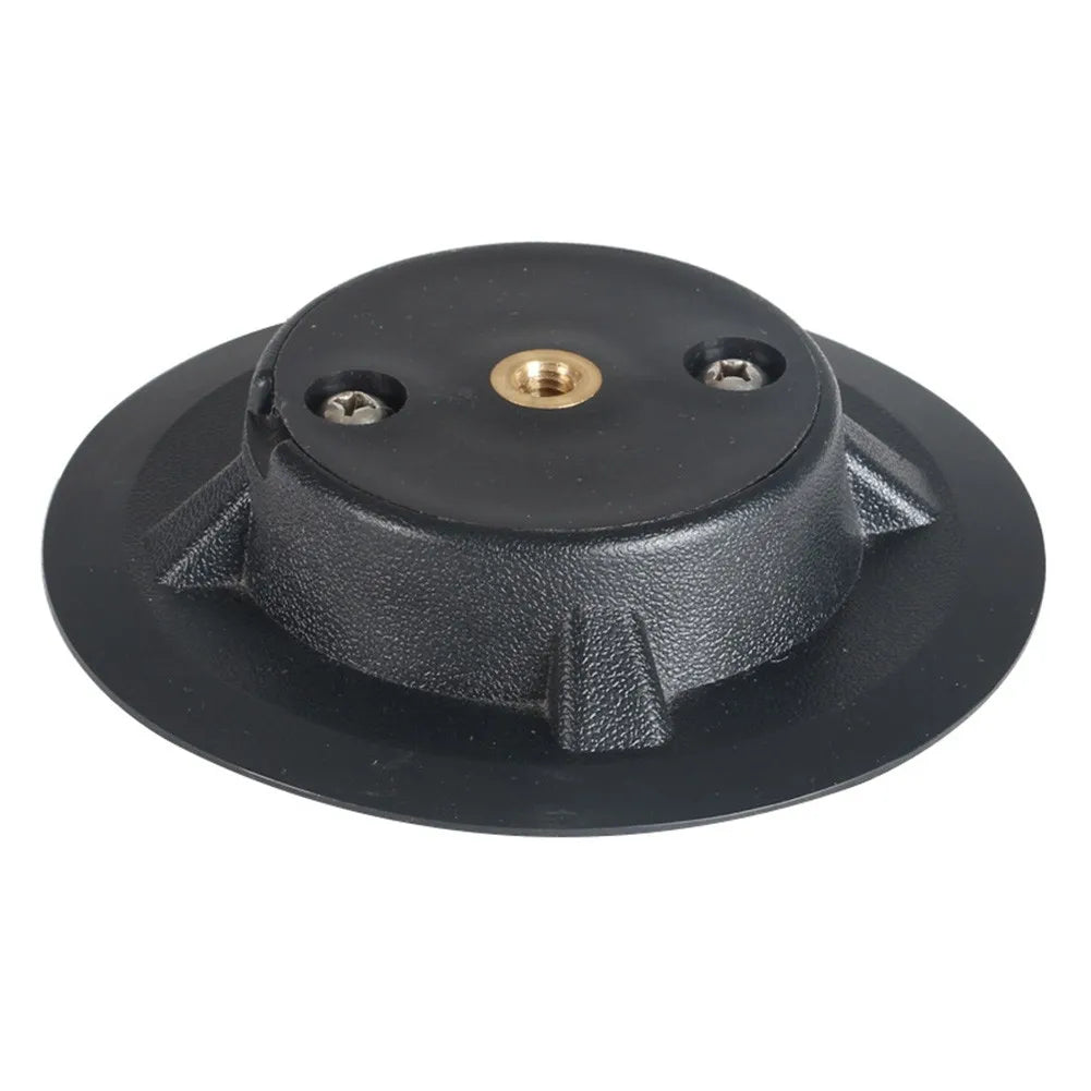 Base de vela para mastro de windsurf, base giratória de 360 ° para windsurf, placa de pé de tendão de um parafuso, suporte para vela, mastro de vela, pvc