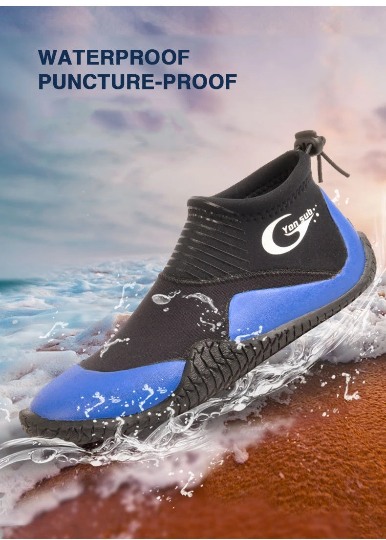 Adults Neoprene Scuba Snorkeling Water Sports Diving Shoes Waterproof Hunting Surfing Kayaking Drift WetSuit Athletic Swim Shoes