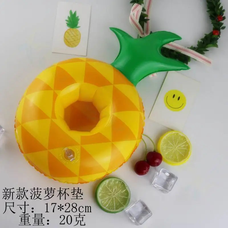 Inflatable Drink Holders Floating Toy Pool Party Bath drinking cup Seat Boat Kids Swimming Inflatable Float Water Fun Pool Toys