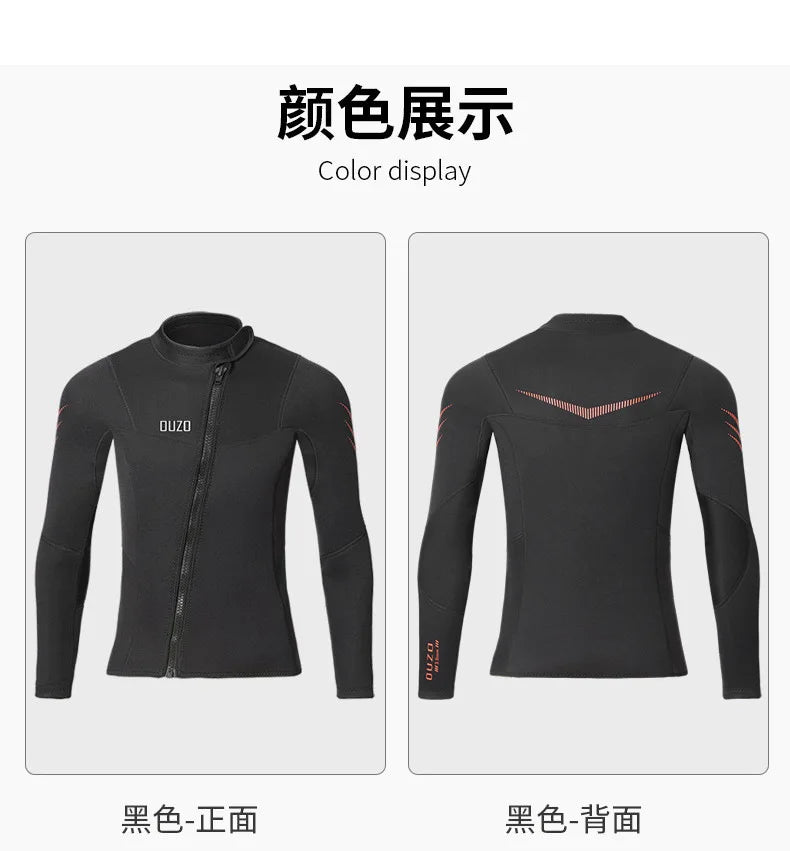 3mm Men Wetsuit Neoprene Freediving  Women Wetsuit Surf Suits Diving Suit Kitesurf Swimsuit Rash Guards Roupa De Mergulho