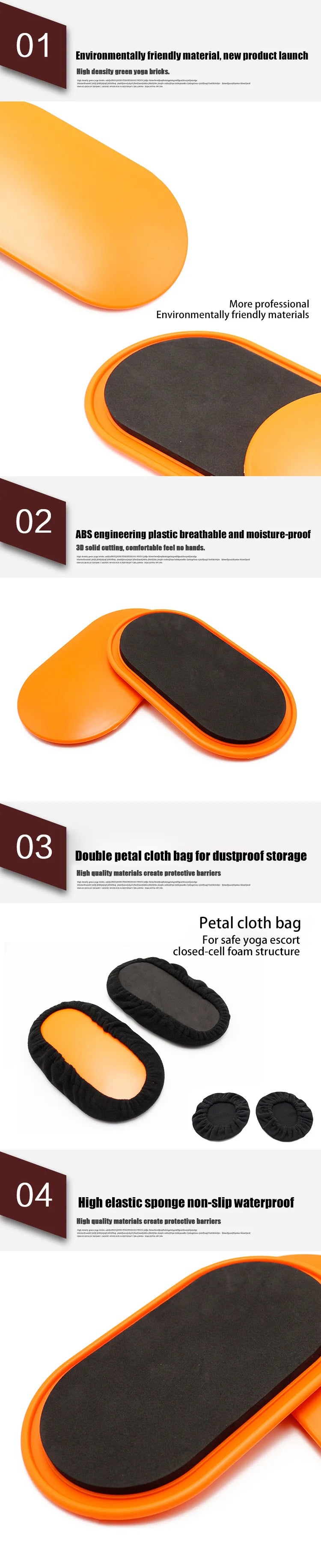 a pair Dual Sided Gliding Discs Core Sliders Core Fitness Training Tool, Gym Home Abdominal & Total Body Workout Equipment