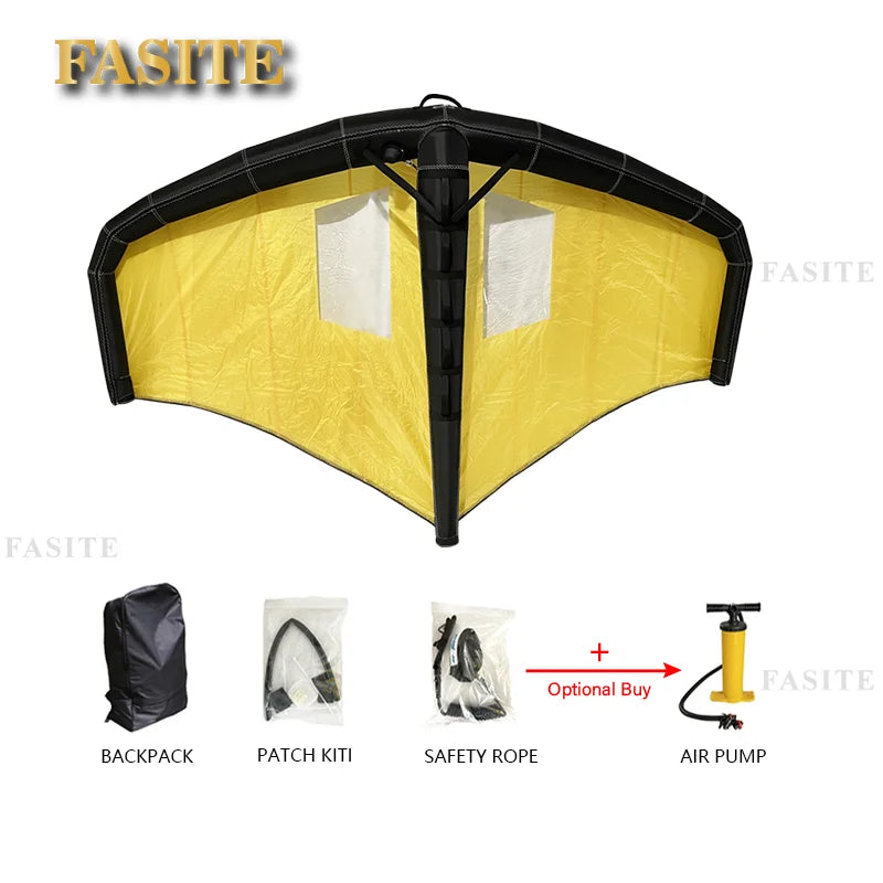 Inflatable Handheld Wing Foil Sail Wingfoil Hydrofoil SUP Paddleboard Surfboard Surf Kite Wingboard Wingsurf Kitewing Windsurf