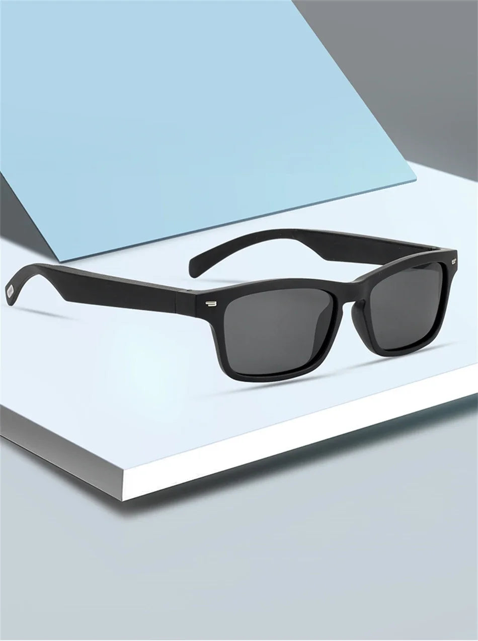 2024 Smart Glasses Wireless Bluetooth Music Glasses Smart Anti-Blue Light HD Bluetooth Call Outdoor Sports Polarized Sunglasses