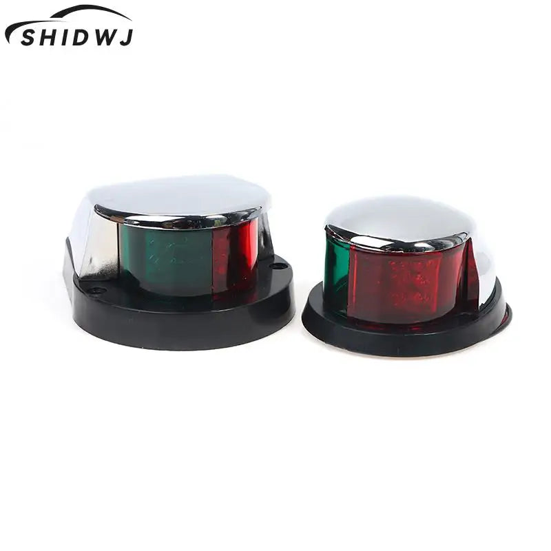 Luzes vermelhas e verdes para barco, 12v, led, arco, navegação, luz vermelha, verde, sinal de vela, para marinho, barco, iate, luz de advertência