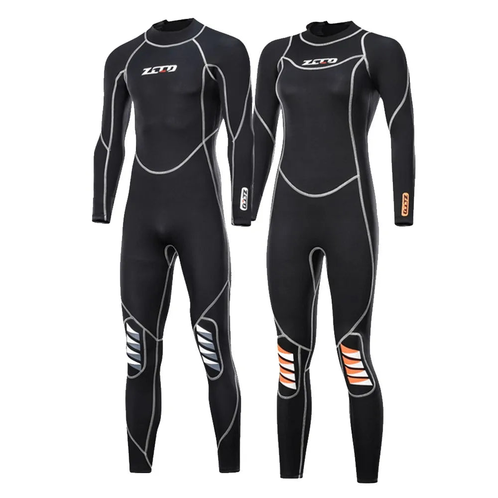 Men Women Wetsuit Neopreno Surf Suit 3mm Rash Guards Winter Swimwear Roupa De Mergulho Swimsuits Kitesurf Freediving Diving Suit